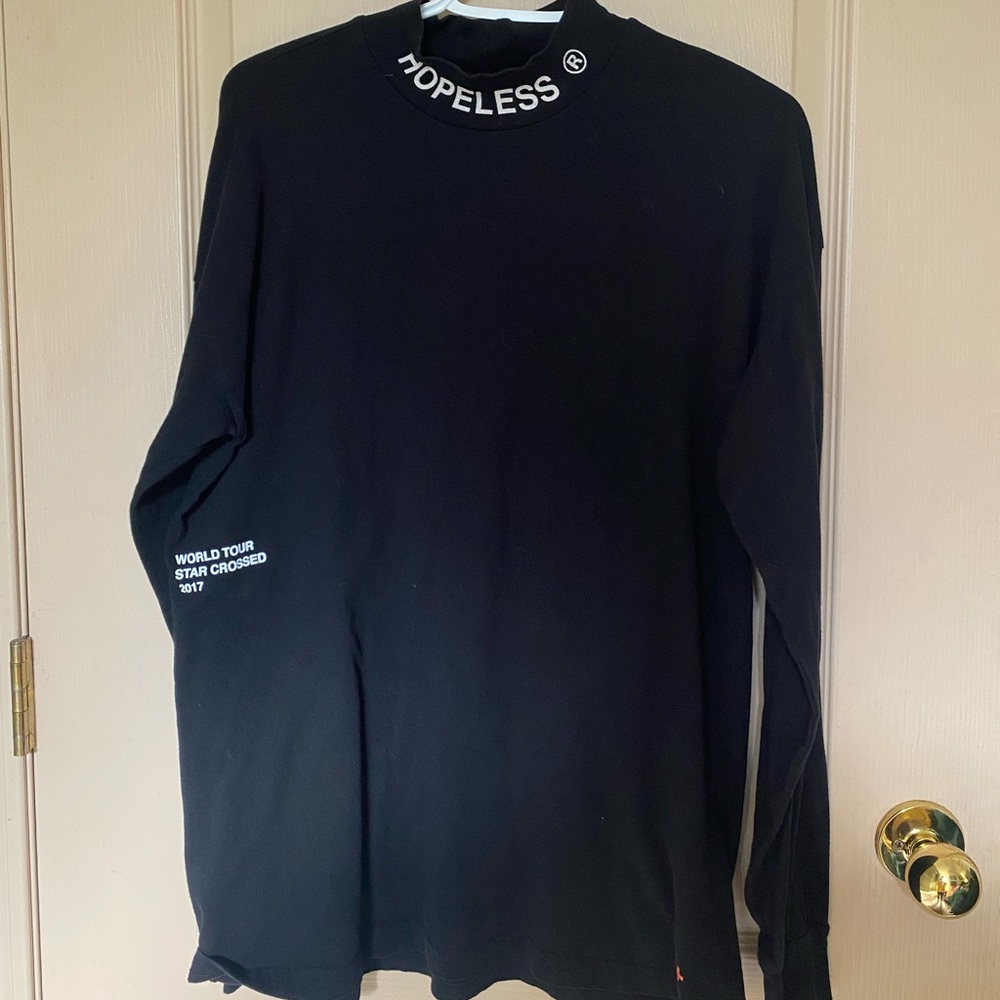 Halsey band tee turtleneck